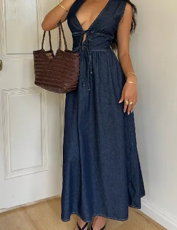 Rochie lunga SHEIN, bleumarin