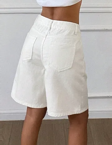 Pantaloni scurti Dazy, alb