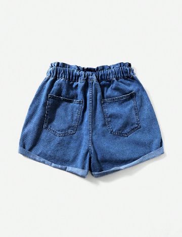 Pantaloni scurti SHEIN, albastru