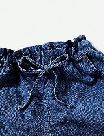 Pantaloni scurti SHEIN, albastru