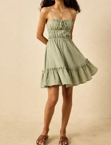 Rochie scurta Poeselle, verde