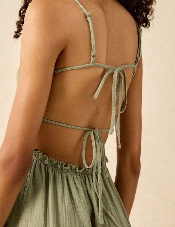 Rochie scurta Poeselle, verde