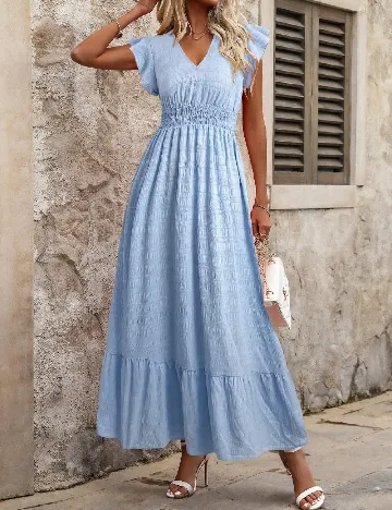 Rochie lunga SHEIN, bleu