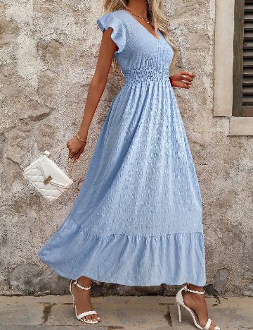 Rochie lunga SHEIN, bleu