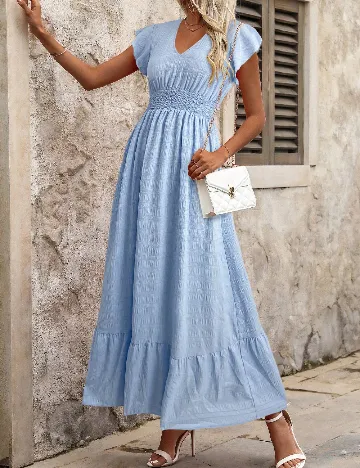 Rochie lunga SHEIN, bleu