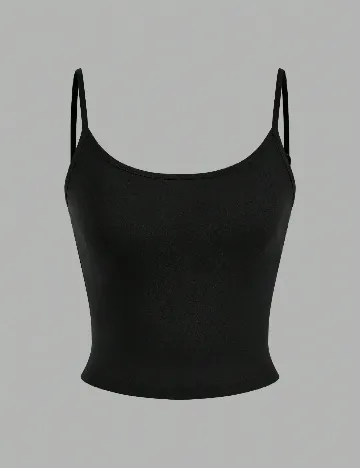 Set topuri 4 bucati SHEIN, negru