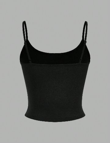 Set topuri 4 bucati SHEIN, negru