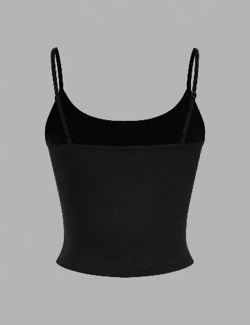 Set topuri 4 bucati SHEIN, negru