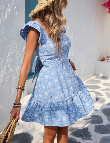 Rochie scurta SHEIN, albastru