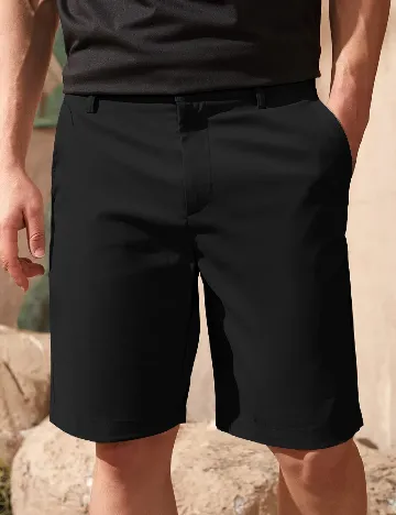 Pantaloni scurti SHEIN, negru