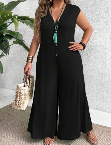 Salopeta SHEIN CURVE, negru