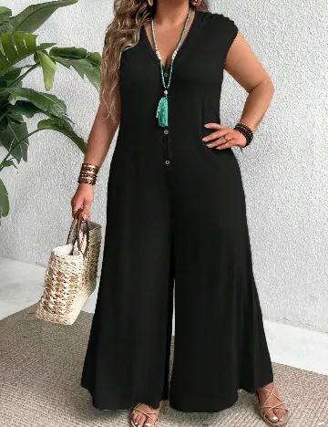 Salopeta SHEIN CURVE, negru