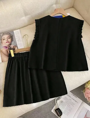 Compleu SHEIN CURVE, negru