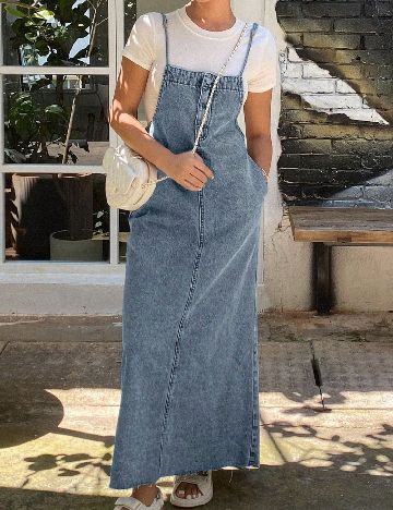 Rochie lunga Dazy, albastru