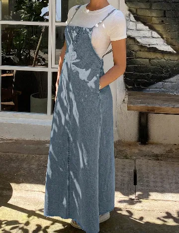 Rochie lunga Dazy, albastru