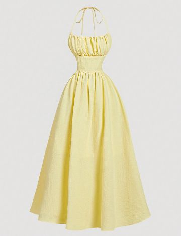 Rochie lunga SHEIN, galben