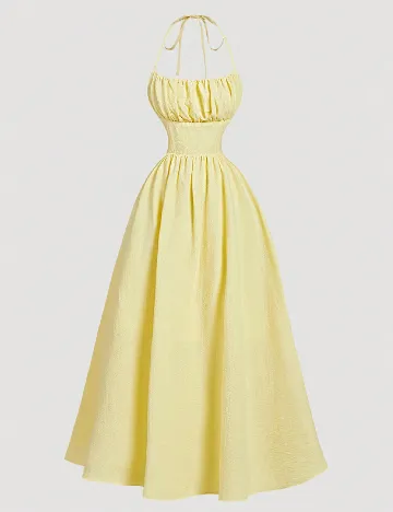 Rochie lunga SHEIN, galben