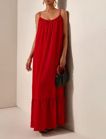 Rochie lunga SHEIN, rosu