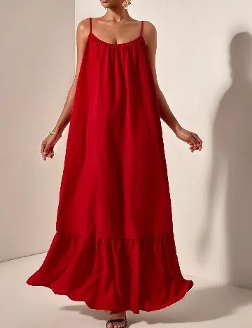 Rochie lunga SHEIN, rosu