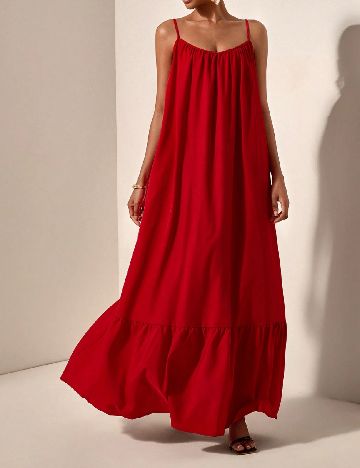 Rochie lunga SHEIN, rosu