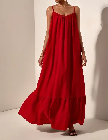 Rochie lunga SHEIN, rosu