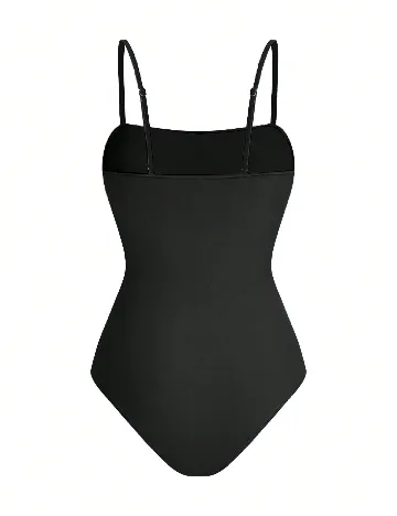 Costum de baie SHEIN, negru