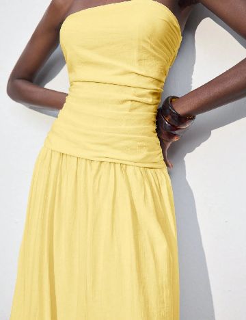 Rochie medie SHEIN, galben