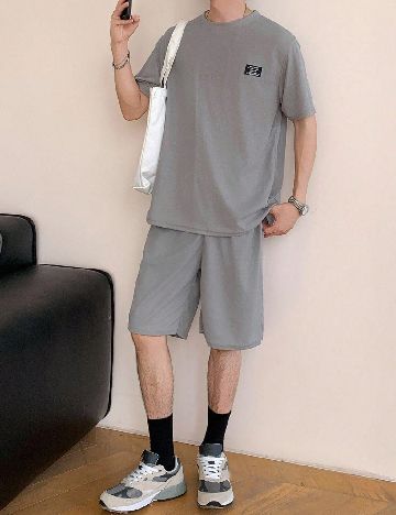 Compleu Shein Kids, gri