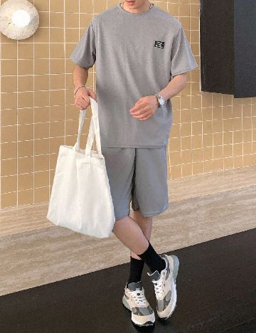 Compleu Shein Kids, gri