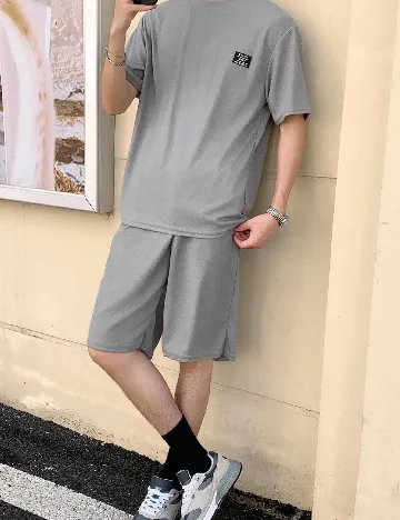 Compleu Shein Kids, gri