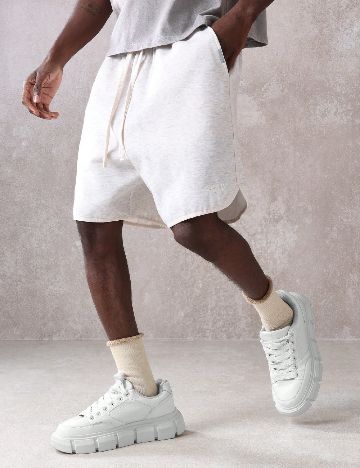 Pantaloni scurti SUMWON, ecru