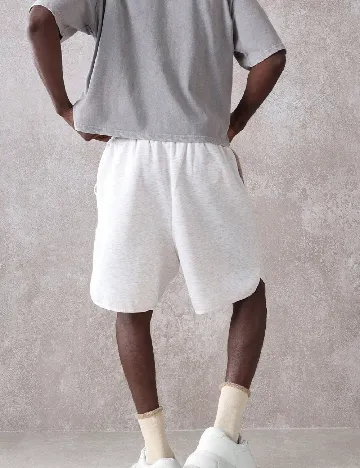 Pantaloni scurti SUMWON, ecru