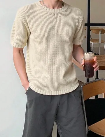 Tricou Shein Kids, bej