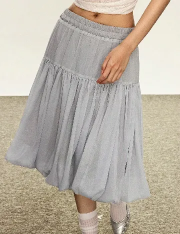 Fusta SHEIN, gri