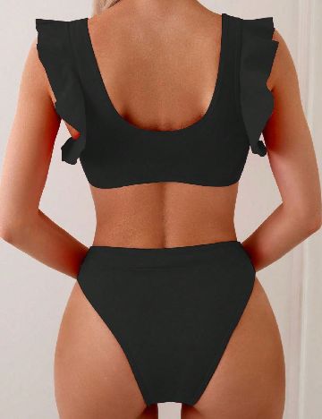 Costum de baie SHEIN, negru