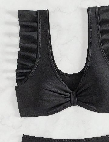 Costum de baie SHEIN, negru