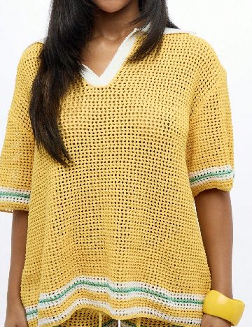 Tricou SUMWON, galben