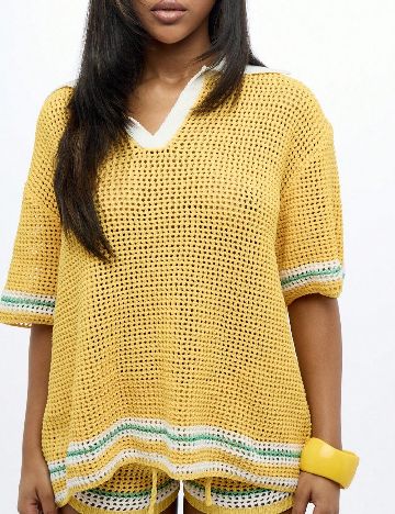 Tricou SUMWON, galben