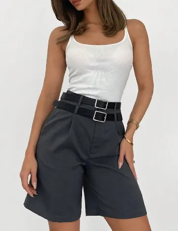 Pantaloni scurti SHEIN, gri