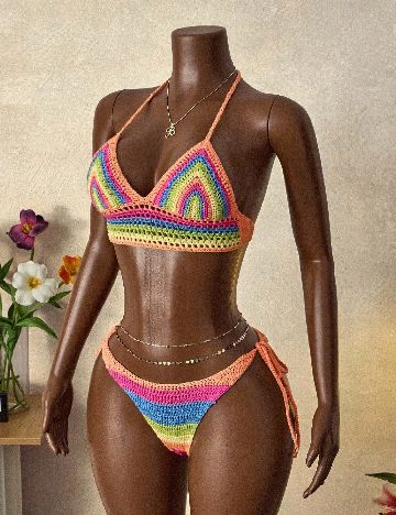 Costum de baie SHEIN, mix culori
