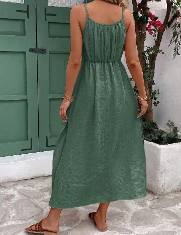 Rochie medie SHEIN, verde