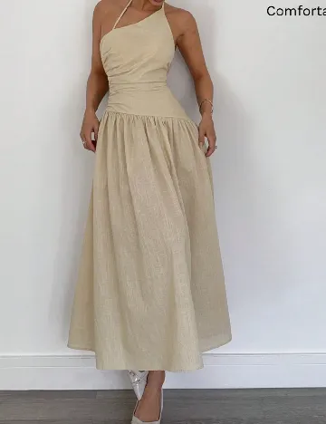 Rochie medie SHEIN, crem