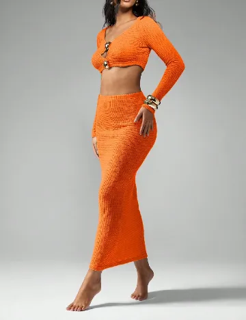 Compleu De Plaja Missguided, portocaliu