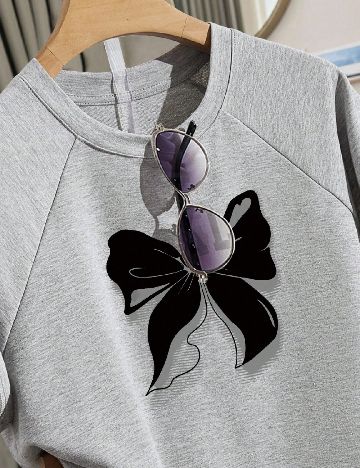 Compleu SHEIN, gri/negru