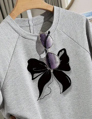 Compleu SHEIN, gri/negru