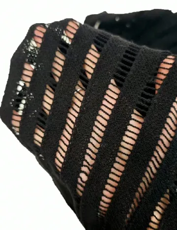 Pantaloni de plaja SHEIN, negru