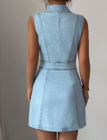 Rochie scurta SHEIN, albastru