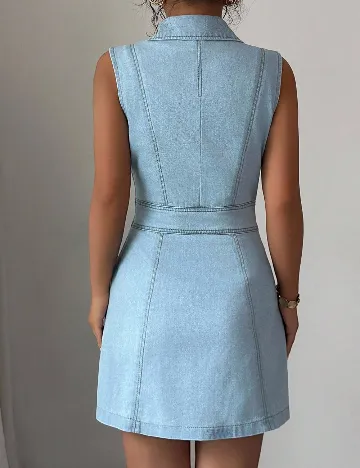 Rochie scurta SHEIN, albastru