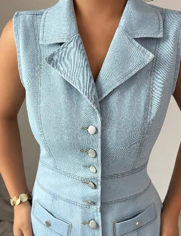 Rochie scurta SHEIN, albastru