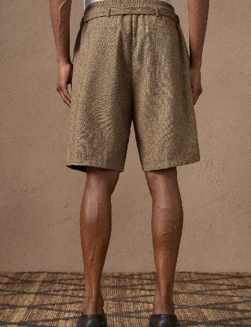 Pantaloni scurti Anewsta, maro